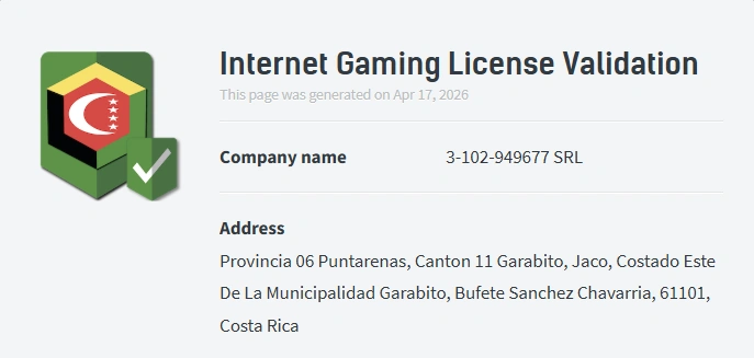 loonie gold casino licence